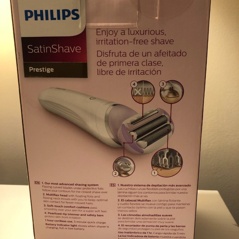 Philips SatinShave Prestige Women's Electric Shaver BRL170/50 - Picture 3 of 5